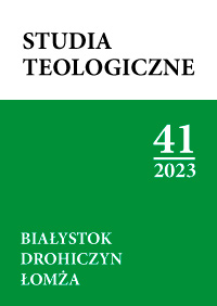 okładka Studia Teologiczne 41/2023